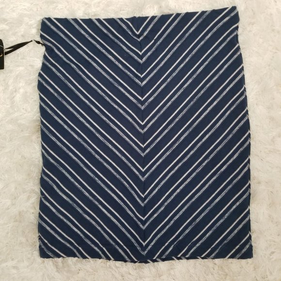 BB Dakota Bodycon Striped Skirt Large Medium - Picture 3 of 8